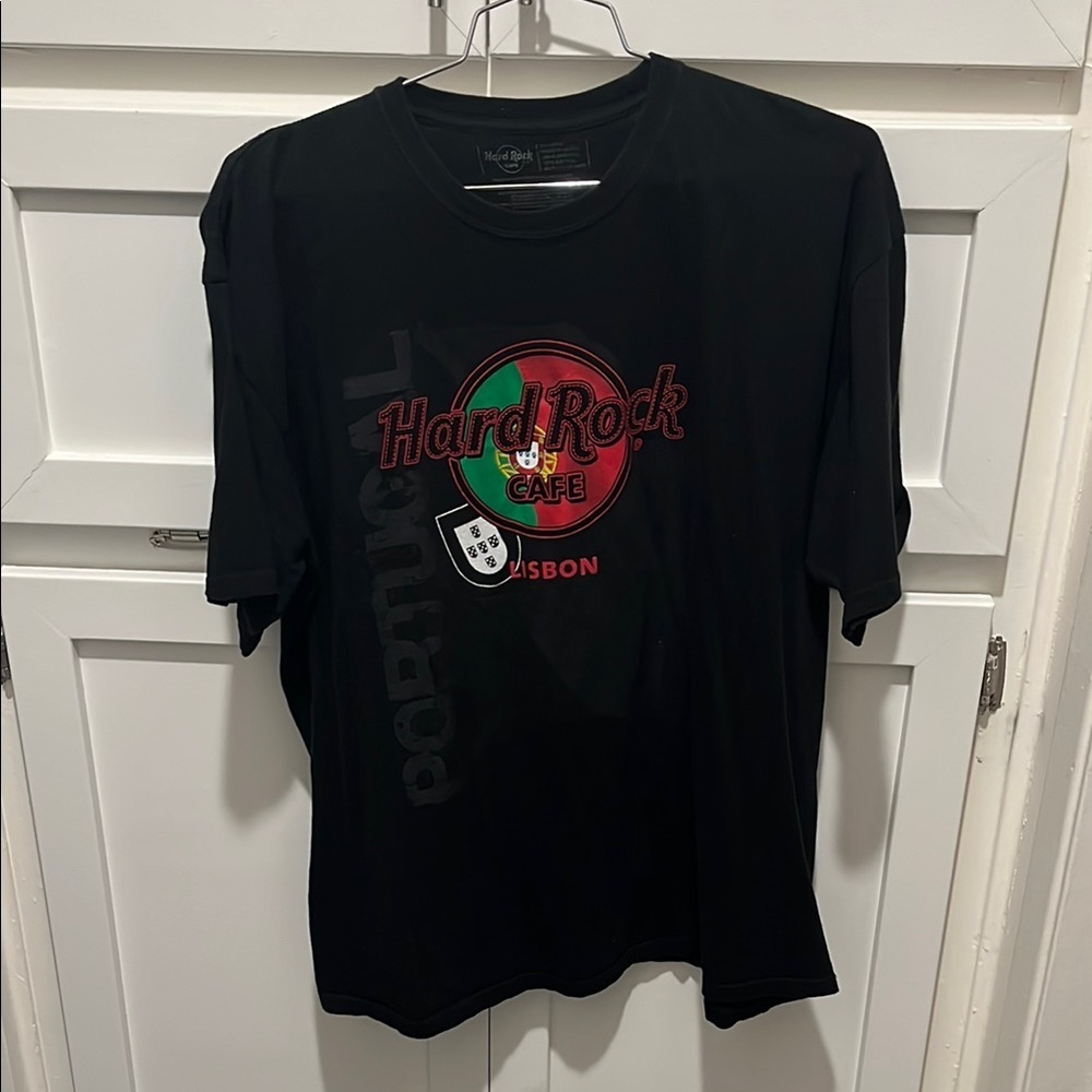 Hard Rock Cafe Black Short Sleeve Tee size XXL!